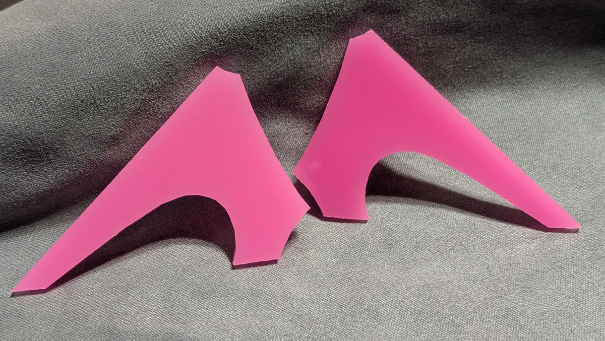 Acrylic Wing Tips Style 1