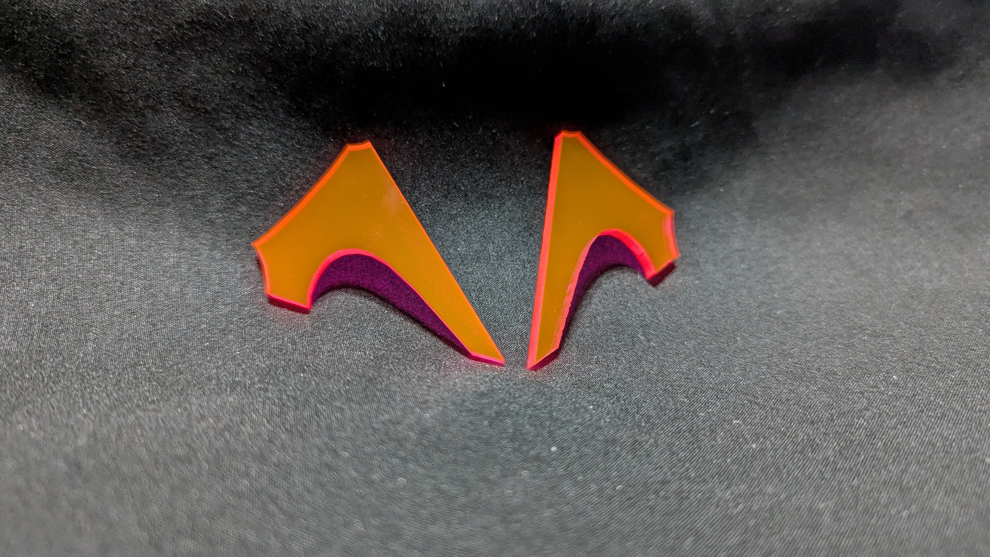 Acrylic Wing Tips Style 1