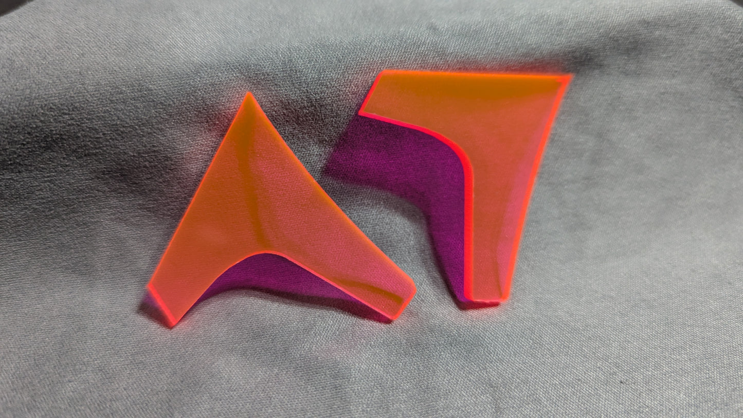 Acrylic Wing Tips Style 3