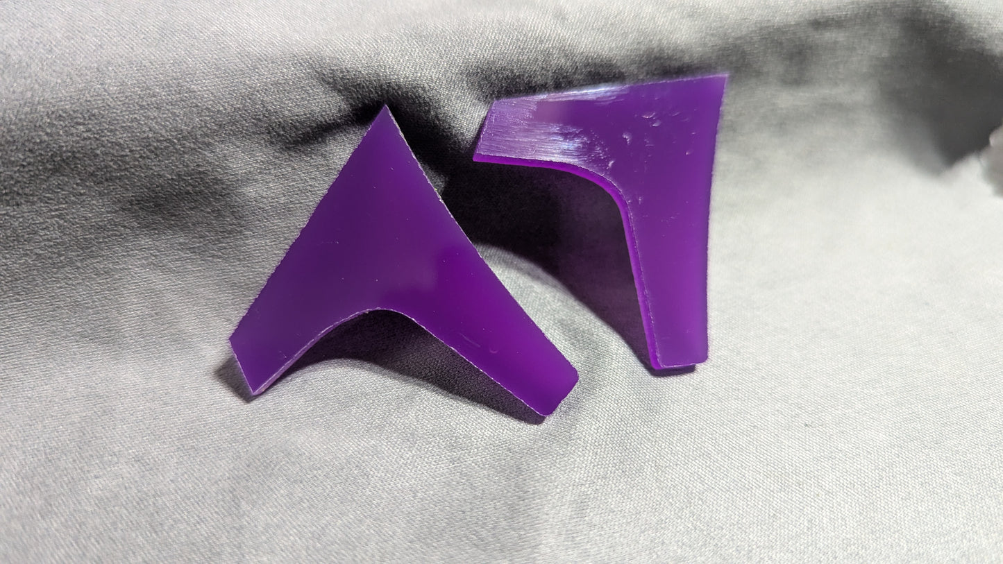 Acrylic Wing Tips Style 3