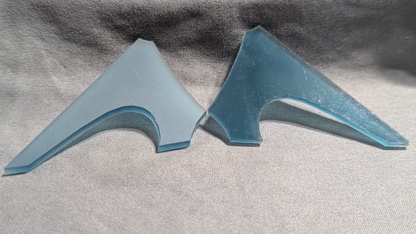 Acrylic Wing Tips Style 1