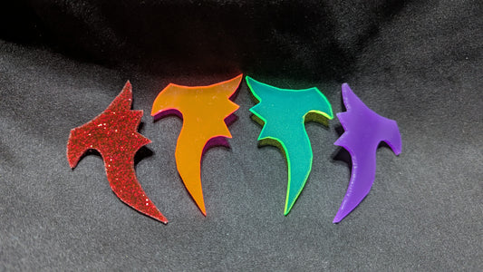 Acrylic Wing Tips Style 2