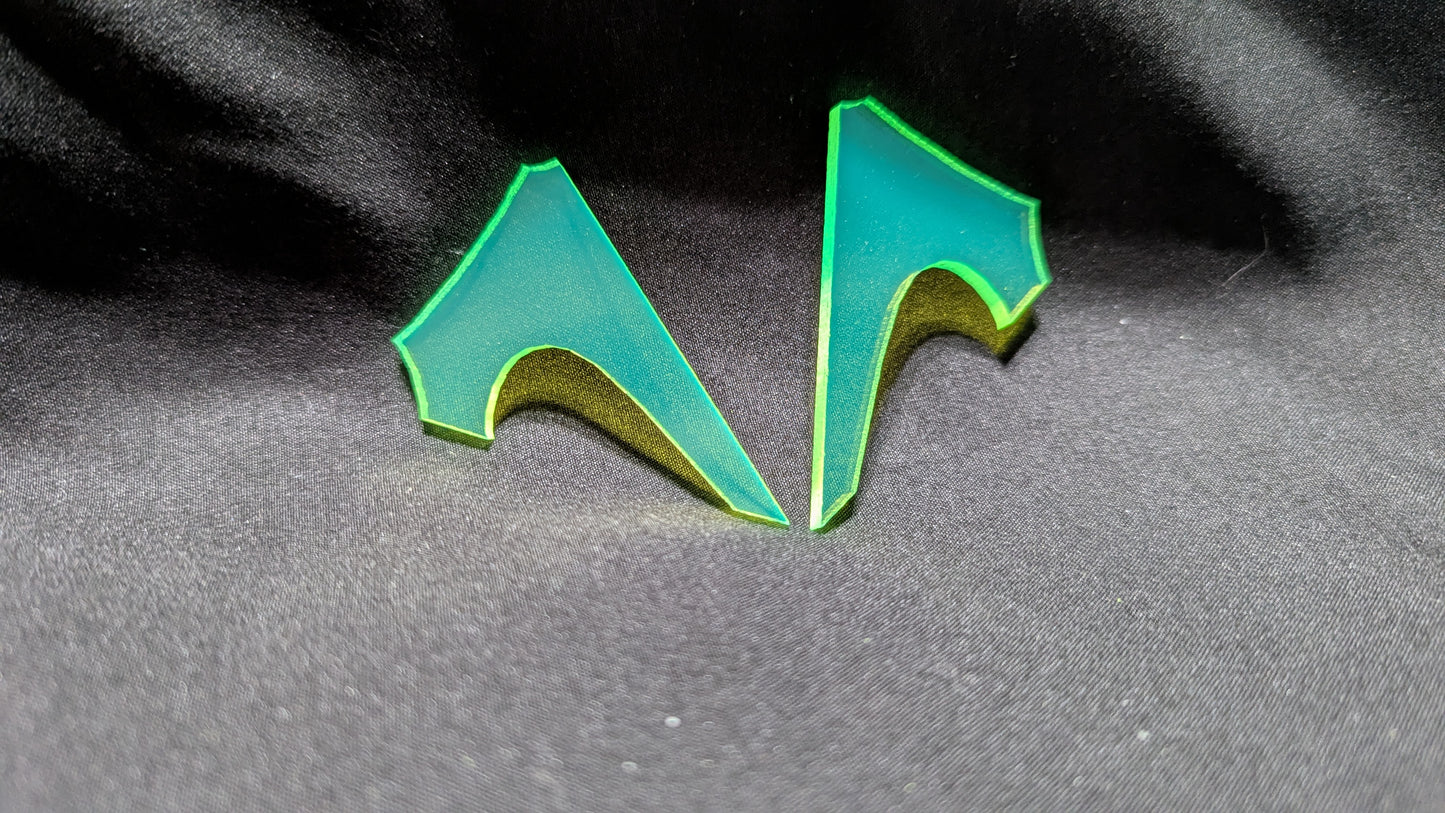 Acrylic Wing Tips Style 1